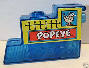 Vintage Popeye Bubble Blowing Train Old Store Stock #2  