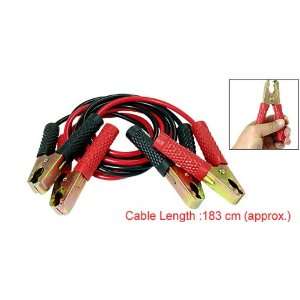  200 AMP Car Battery Booster Jumper Cable W Polar Clamps 