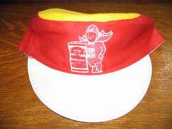 Vintage 1970s TEAM BUDWEISER MOTOCROSS EVENT HAT M  