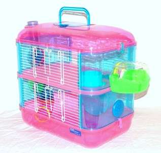 HAMSTER CAGE LEO 2 APARTMENT GERBIL MOUSE RODENT WOW  