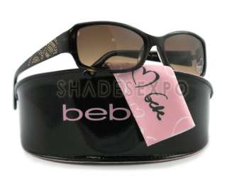 NEW Bebe Sunglasses BB 7049 HAVANA 002/TORTOISE CHEERFUL AUTH  