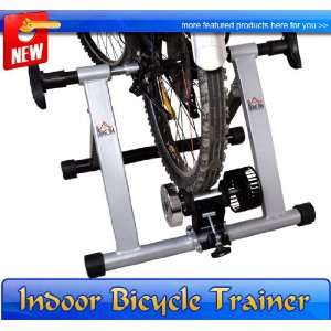  New Bicycle Trainer Stand Indoor Kinetic Steel Frame 