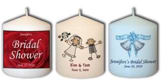 Personalized Custom Wedding Candles from Goody Candles Photo Candles