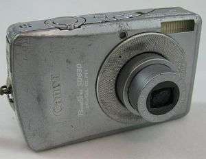 Canon PowerShot SD630 Digital ELPH 6.0 MP Camera AS IS bad zoom 