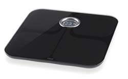 Wi Fi scale measures your weight, body fat percentage, and body mass 