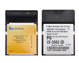 tarjeta inalámbrica de adaptador de WiFi de CF flash 11Mbps compactos