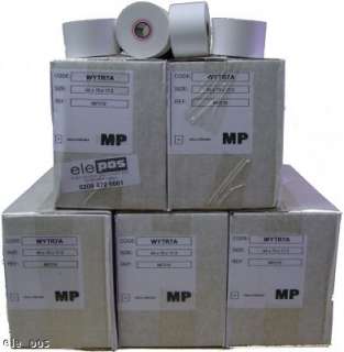 44mm x 70mm A Grade Till Rolls   5 boxes(40 Rolls per box) Total Rolls 