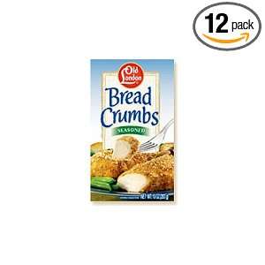 Old London Bread Crumbs Seasoned, 15 ounces Boxes (Pack of 12)  