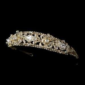  Gold Plated Bridal Headband Jewelry