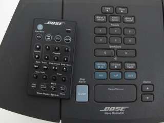 Bose Wave CD Player Radio Alarm Clock w/ Remote  