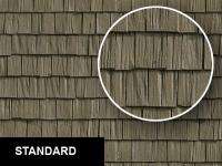 Cedar Wood Shakes / Shingles Roofing Texture Sheet