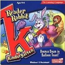 Reader Rabbit Software   Reader Rabbit Kindergarten