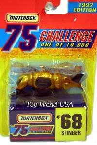 Matchbox 75 Challenge Stinger #68  