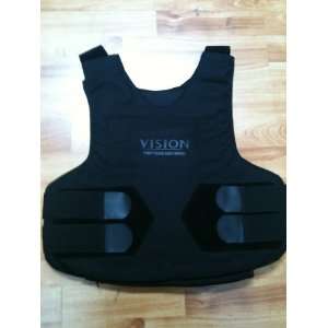   Small (Color Black) Bullet Proof Vest   Body Armor   Security Guard