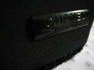 CHANEL COSMETIC BAG / CLUTCH BLACK/ MAKE UP / PERFUME BAG ~ Not wallet 