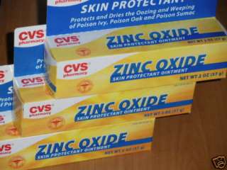 CVS Zinc Oxide Skin Protectant Ointment 3x 2oz  