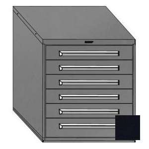  Equipto 30W Modular Cabinet 6 Drawers, 33 1/2H, No Lock 