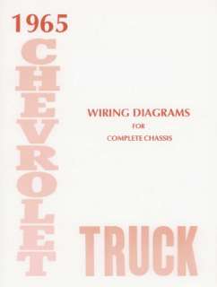 CHEVROLET 1965 Truck Wiring Diagram 65 Chevy Pick Up  