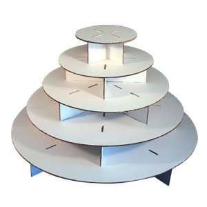  Round Cupcake Stands for Weddings   Original 5 tier cupcake stand 