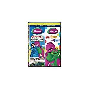 Kids Double Feature Barney Rhyme Time Rhythm & Barney Red, Yellow, and 