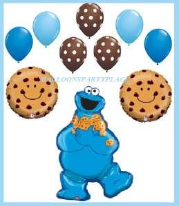 SESAME STREET COOKIE MONSTER birthday party supplies decorations 