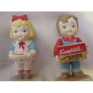  Campbells Soup Kids Porcelain Figurines 1993 Collectible 