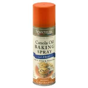 Spectrum Canola Oil Baking Spray With Flour ( 6x5 OZ)  