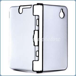   Plastic Protective Hard Cover Case for Nintendo DSi NDSI LL XL Silver