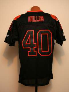  Cleveland Browns Hillis #40 Black Field Shadow Premier Youth Jersey 
