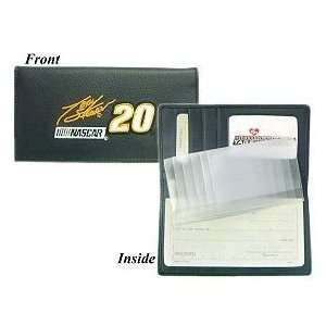    Rico Tony Stewart Leather Checkbook Cover