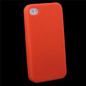  Orange Cross Stitch kit Silicone Case cover for Apple 