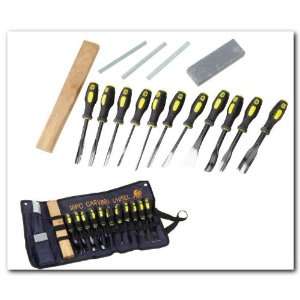  16 Piece PROFESSIONAL Wood Carving set (#7716WC) 