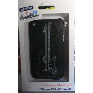   Harmony Black iPhone 3G 3GS Threadless Guitar Case Cover Electronics