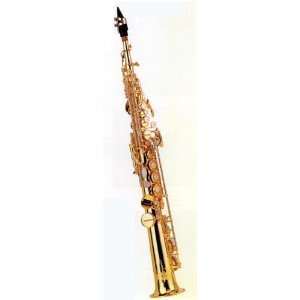  New Brass Soprano Saxophone Sax w/case Approved+Warranty 