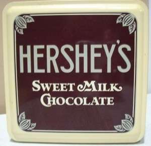 Collectible Hersheys Chocolate Advertising Tin  