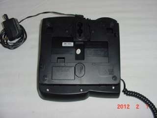 AT&T 972 2 Line Speaker Conference Display Phone with power adapter 