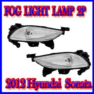 Fog Light Lamp Set 2P w connectors for 2012 Sonata  