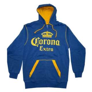 Corona Extra Crown Logo Beer Alcohol Adult Hoodie Hooded Sweatshirt 
