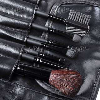Pieces Makeup Easy Professional Cosmetic Brushes Set Tool & Black 