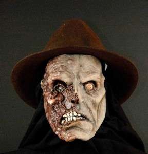 Skinned Halloween Costume Horror Latex Face Mask  