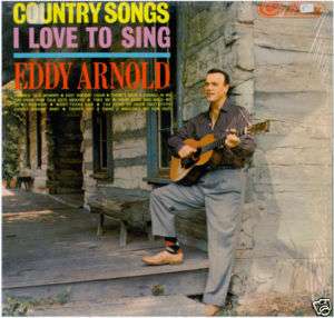 EDDY ARNOLD COUNTRY SONGS I LOVE TO SINGLP IN SHRINK  