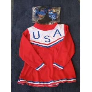  Toddler USA Cheerleader Costume Size 1 2 Toys & Games