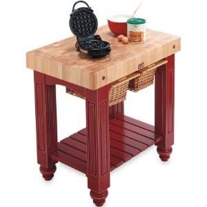   & Co. Gathering Block Tables, Cherry 