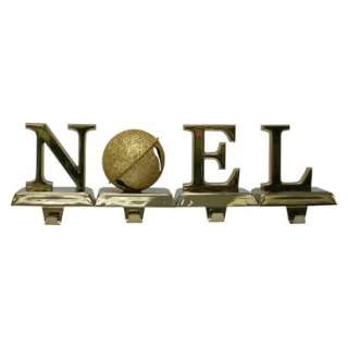 Decorative Stocking Holder   NOEL (Gold).Opens in a new window