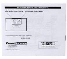 Crimestopper CS 5601 2/4 Window Roll Up/Down Automation Module 