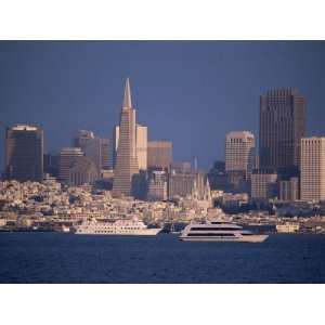 City Skyline from the Bay, San Francisco, California, USA 
