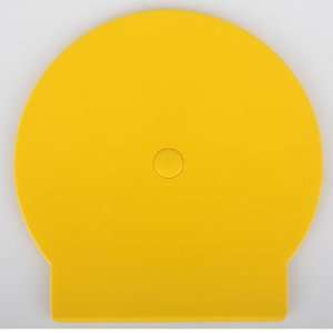  Cd/dvd Case Clam Shell (C Shell) Yellow Color with Center 