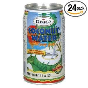 Grace Coconut Water, 11.5000 ounces (Pack of24)  Grocery 