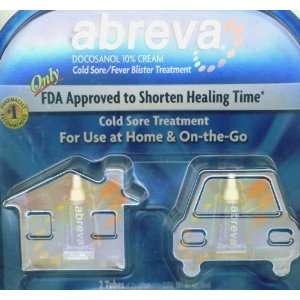  Abreva Cold Sores Fever Blisters Treatment (2gr X 2 