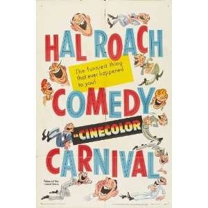  The Hal Roach Comedy Carnival Poster Movie 27 x 40 Inches 